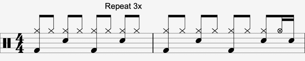First Drum Fill To Learn For Beginners