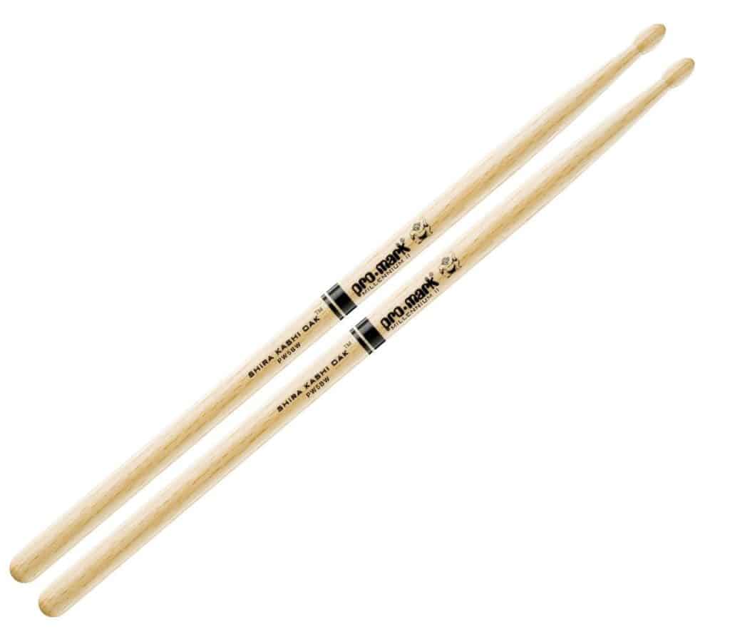 best drumsticks for beginner drummers - promark shira kashi 5b